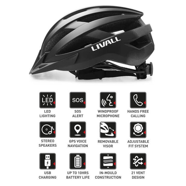 Livall Bling Smart Helmet MT1 NEO